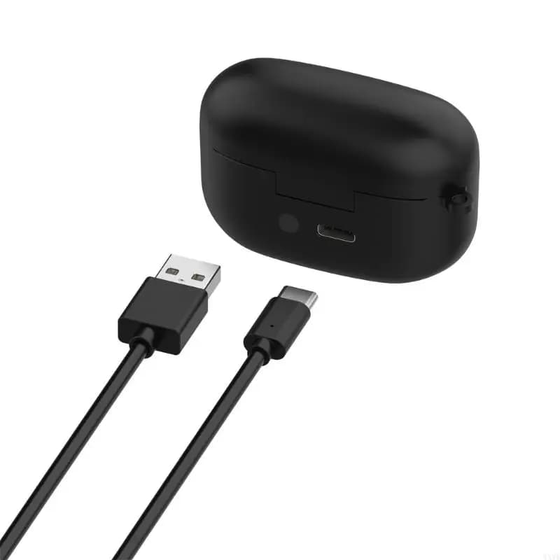 Charging Hub Case With Power Display For In Ear Device Wireless Buds Combining Contemporary Design And Damage Protective