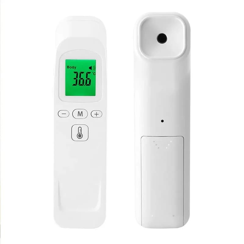 Infrared front thermometer for home Digital backlit laser contactless domestic LCD Adult Fever for children Infant body/oxymeter for cleaning