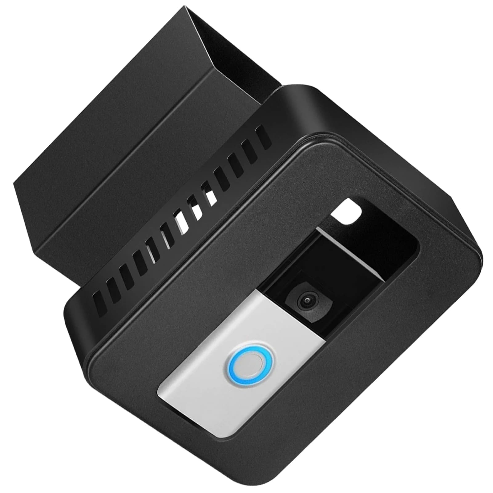 Supporto Impermeabile per Campanello Senza Foratura Compatibile con Videocitofono Antifurto Senza Perforazione in Metallo