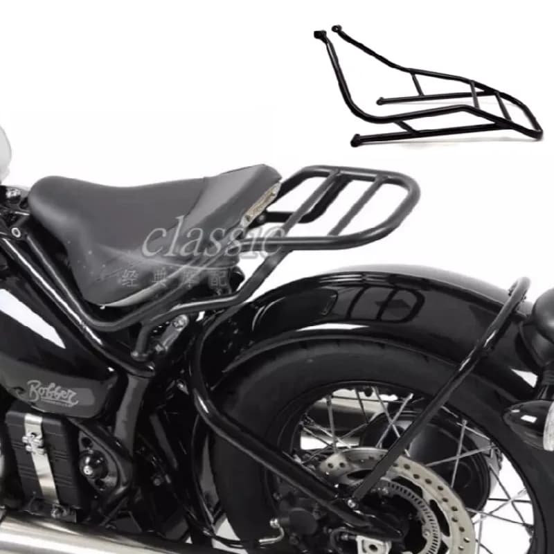 Portapacchi Posteriore per Triumph Bonneville Bobber 2017 2018 2019 2020 2021 2022 2023 2024 2025 2026 17 18 19 20 21 22-26
