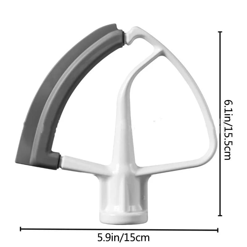 Frusta per frullatore KitchenAid KFE5T 4.5-5QT Flex Edge Beater per impastatrici con testa inclinabile