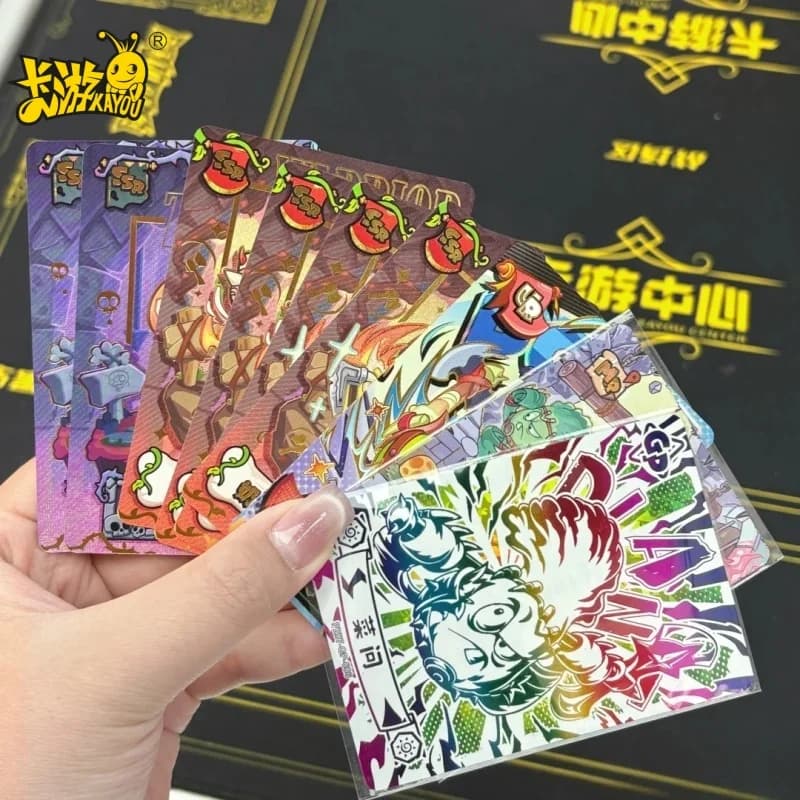 KAYOU Plants Vs. Zombies Game Cards - Mysterious Egypt Set - Anime Collectible Journey Toys for Gamers And Collectors