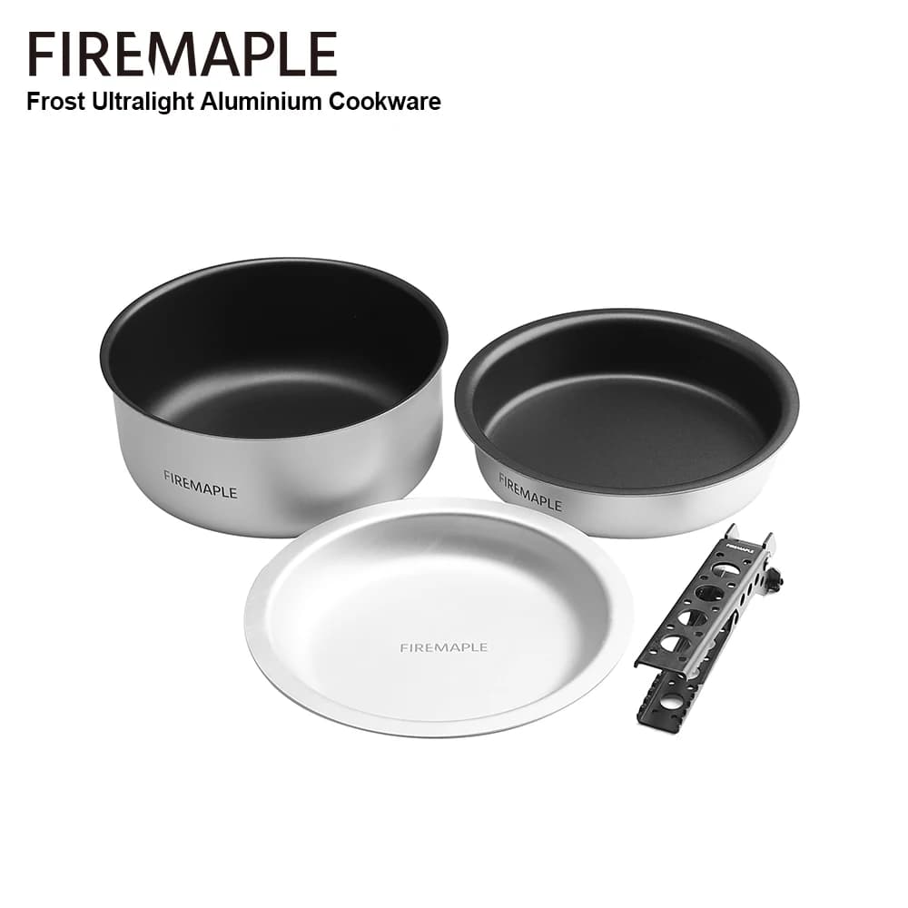 Fire-Maple Frost pot for ultralight aluminium pot anti-stick pot with pot lift for camping trips from Solo 358.5g