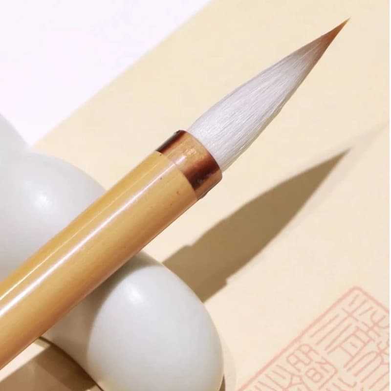 Weasel Woolen Hair Calligraphy Brush Set Landscape Freehand Painting Brush Lan Tingxu Copying Brush Cursive Script Writing Brush