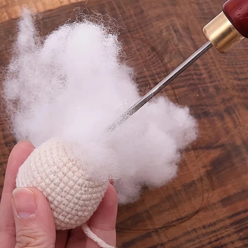 Set di 2 Attrezzi per Creare Giocattoli in Peluche, Uncinetto per Uso Domestico, Fai-da-Te | Elegante Ago per Uncinetto | Uncinetto Resistente