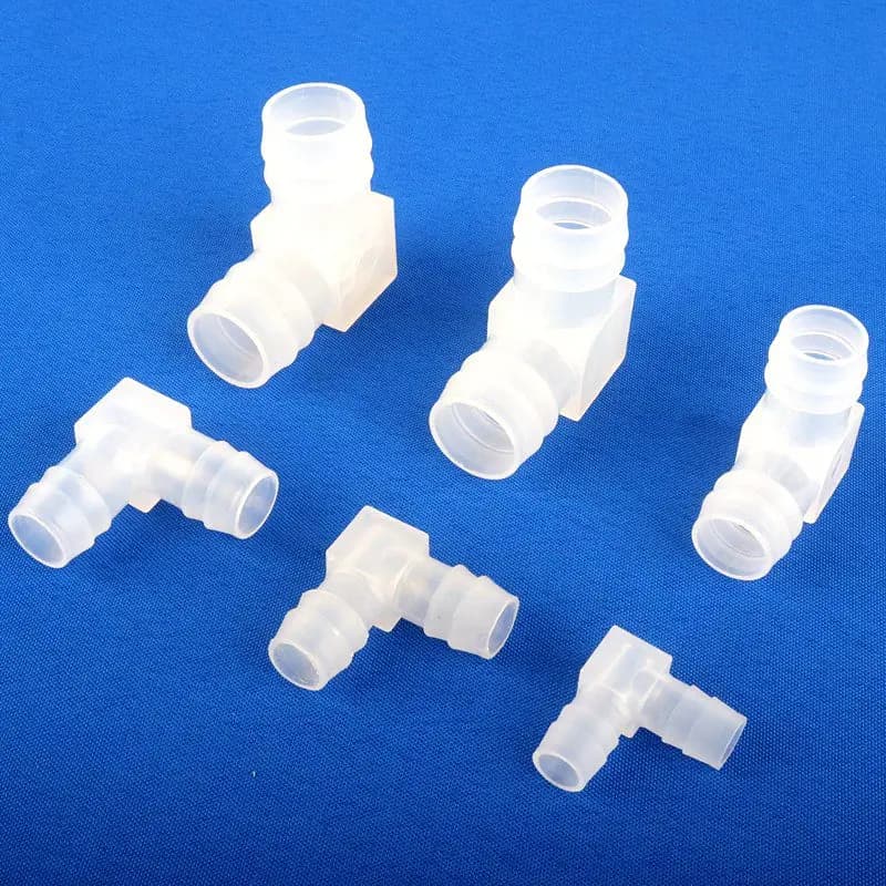 5~100 pcs 2.4~20mm Food Grade PP Eggs Rubber Connectors Fish Tank Common Garden Water Connector Air Pipe Connector