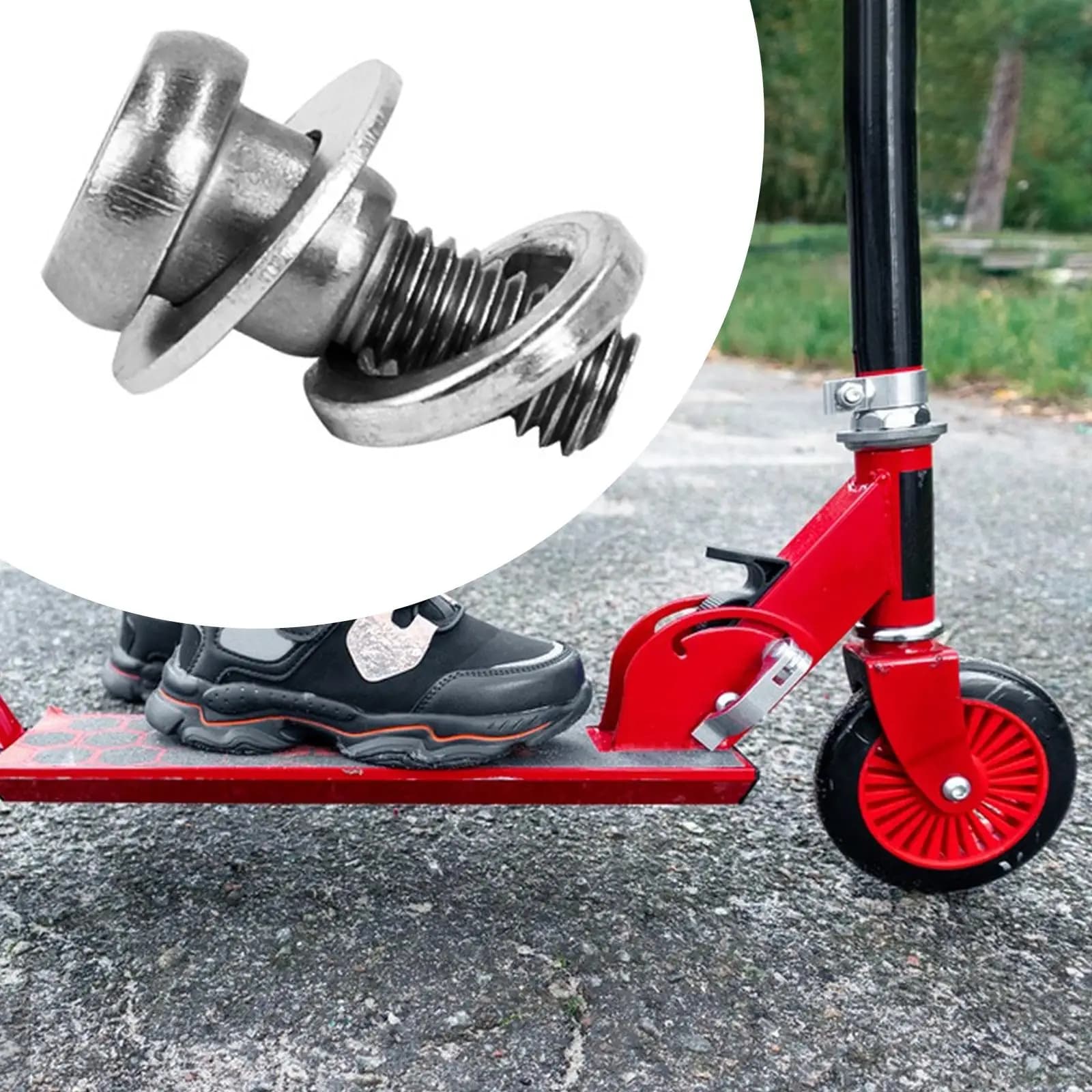 Easy Install Rear Wheel Bearing Screw Universal Scooter Repair Part for Electric Scooter Upgrades