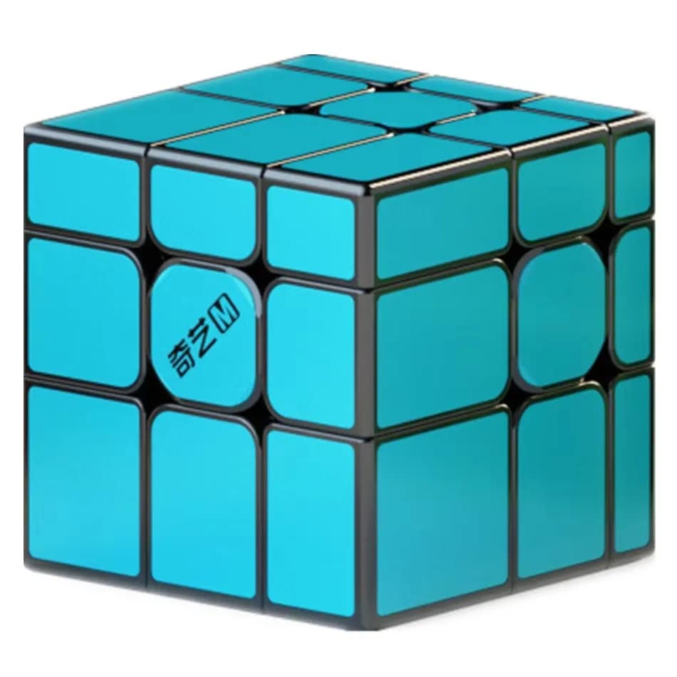 Nuovo Qiyi Color Porcelain Mirror 3x3 Magnetic Magic Cube Puzzle Cubo Magico antistress giocattolo regali regali di compleanno regali di natale