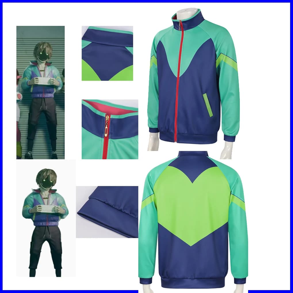 Anime Daidoji Akane Max Maki Cosplay Costume Coat Halloween Disguise Performance Casual Daily Wear Sports Punk Jacket