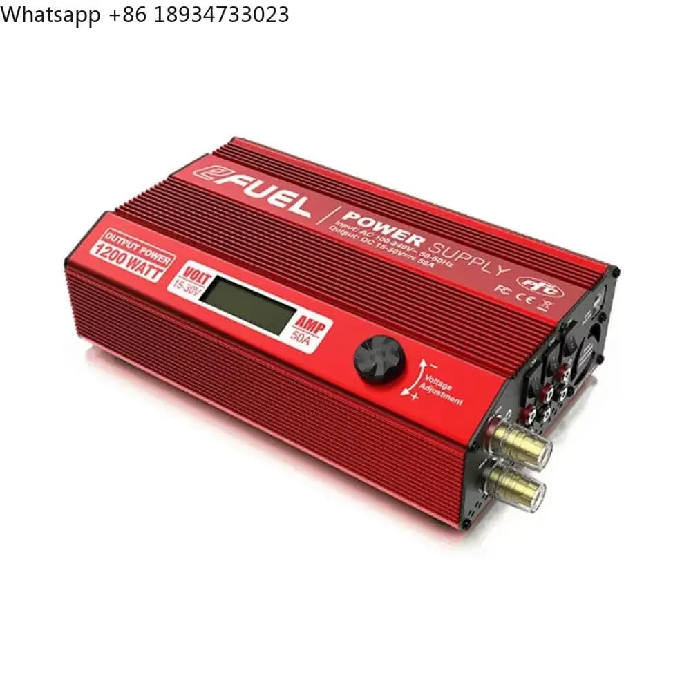 SKYRC EFUEL Alimentatore regolato 1200W/50A 100-240V Caricabatteria per elicottero RC Alimentazione regolata