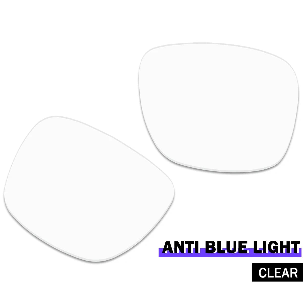 Anti Blue Light Replacement Lenses for Oakley Holbrook Mix Asian Fit OO9385 57mm Sunglasses