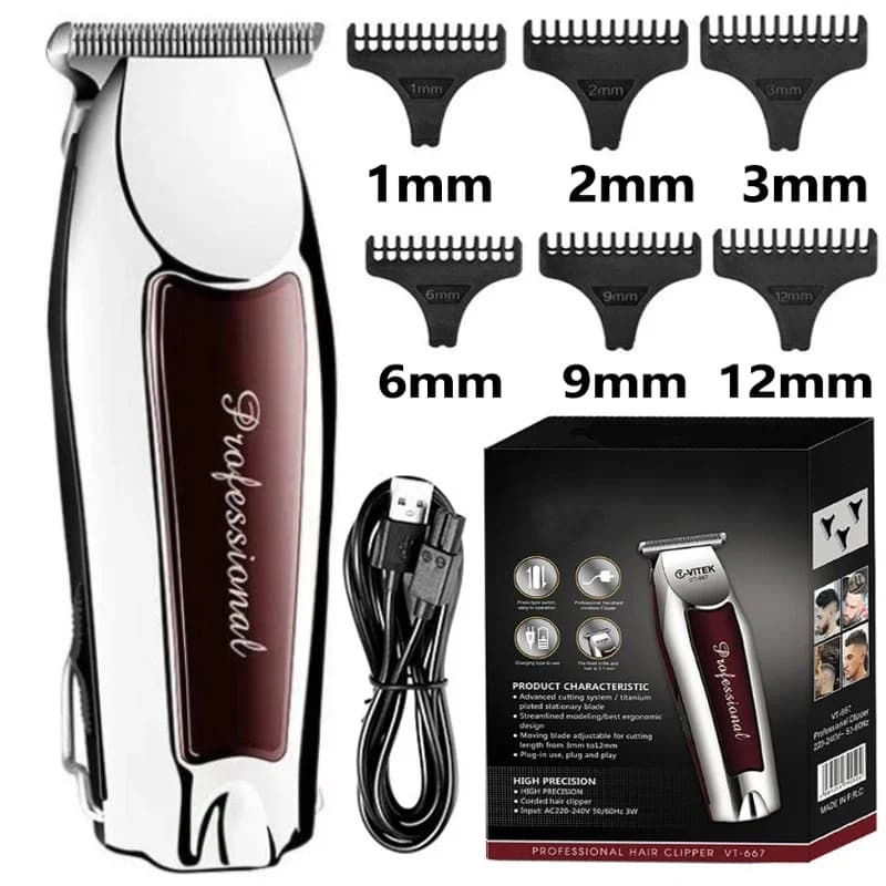 Wireless rechargeable haircut Trimmer for men Grooming Professional electric haircut for beard Haircut for edges