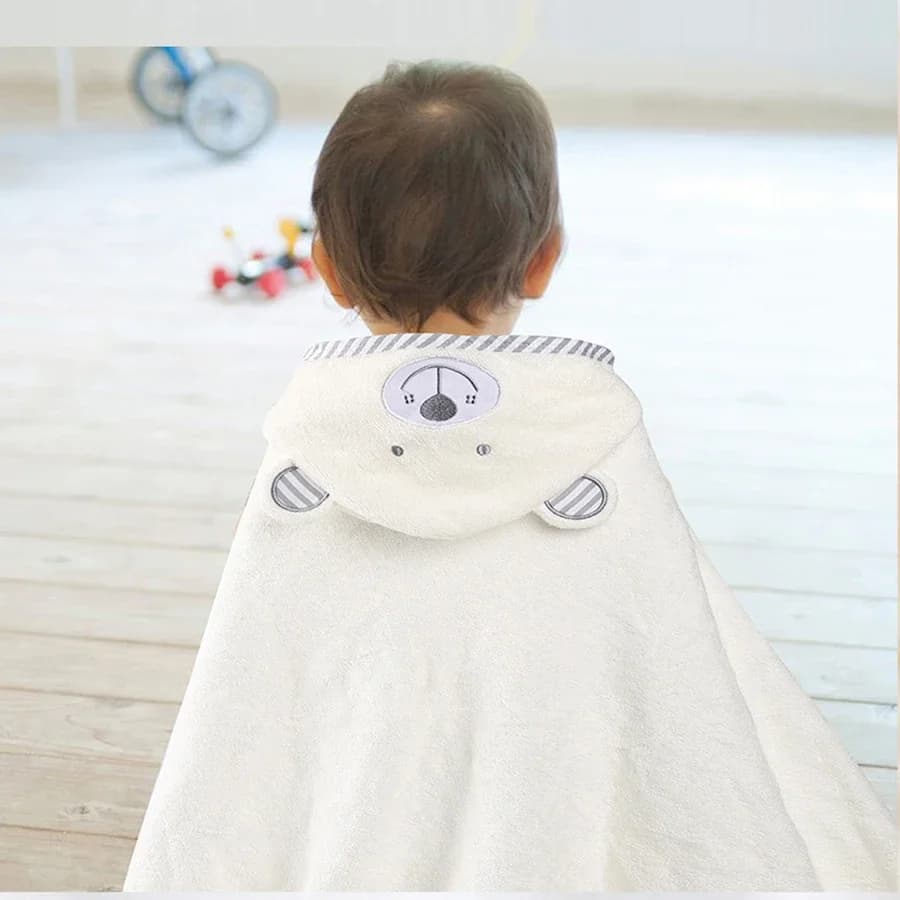 Asciugamano da bagno per bambini Ragazzo Ragazza Asciugamano per neonato Neonato con cappuccio Cartone animato in pile di corallo Asciugamano per neonato Coperta Accappatoio per neonato Infan