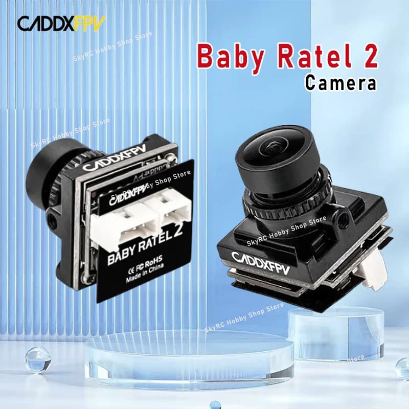 Telecamera FPV CADDX Baby Ratel 2 Nano - 1200TVL 165 ° FOV Starlight 0.0001lux Bassa Latenza NTSC/PAL RC Freestyle