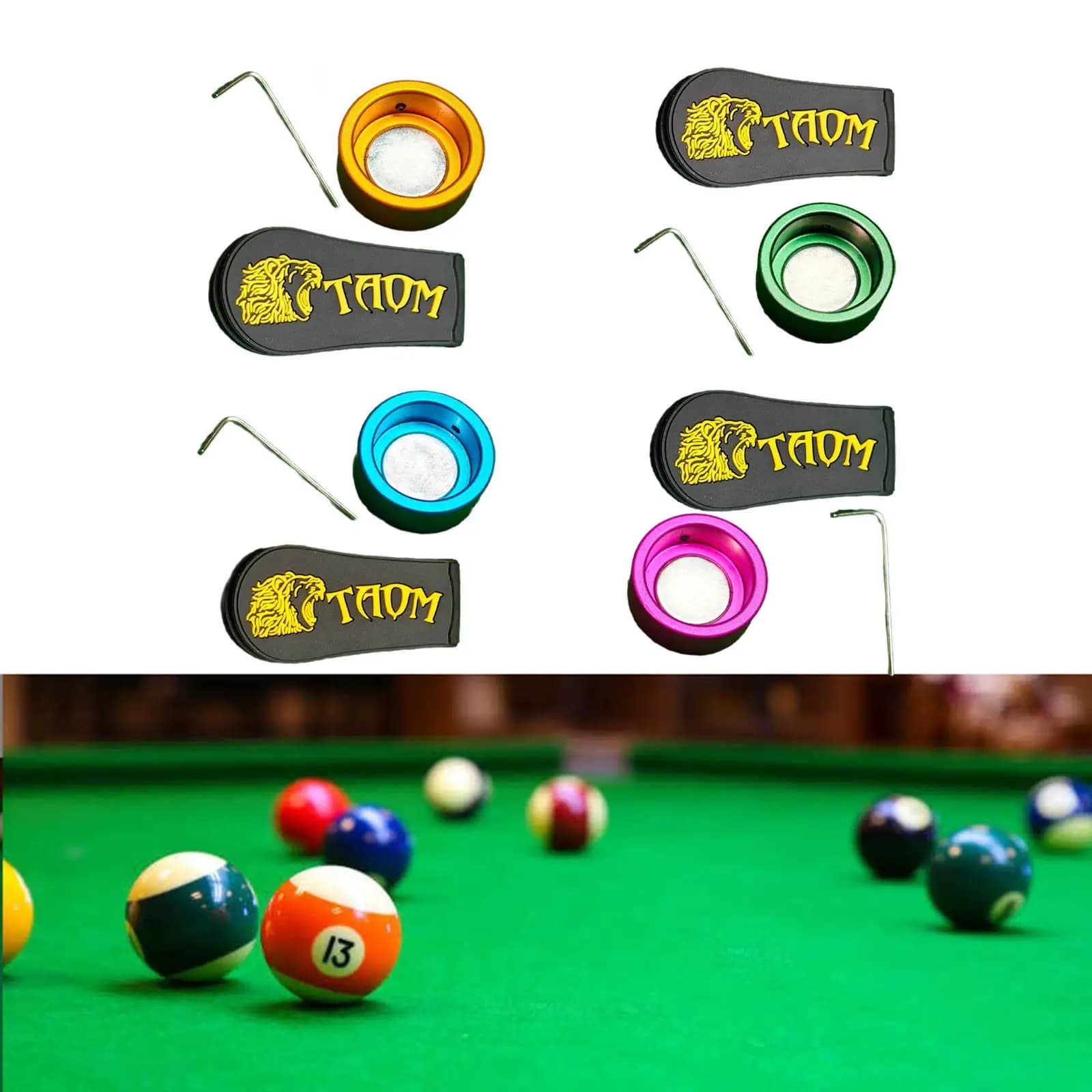 Billiard Chalk Storage Box Chalk Holder Metal Portable Pocket Billiard Accessory for Cue Maintenance