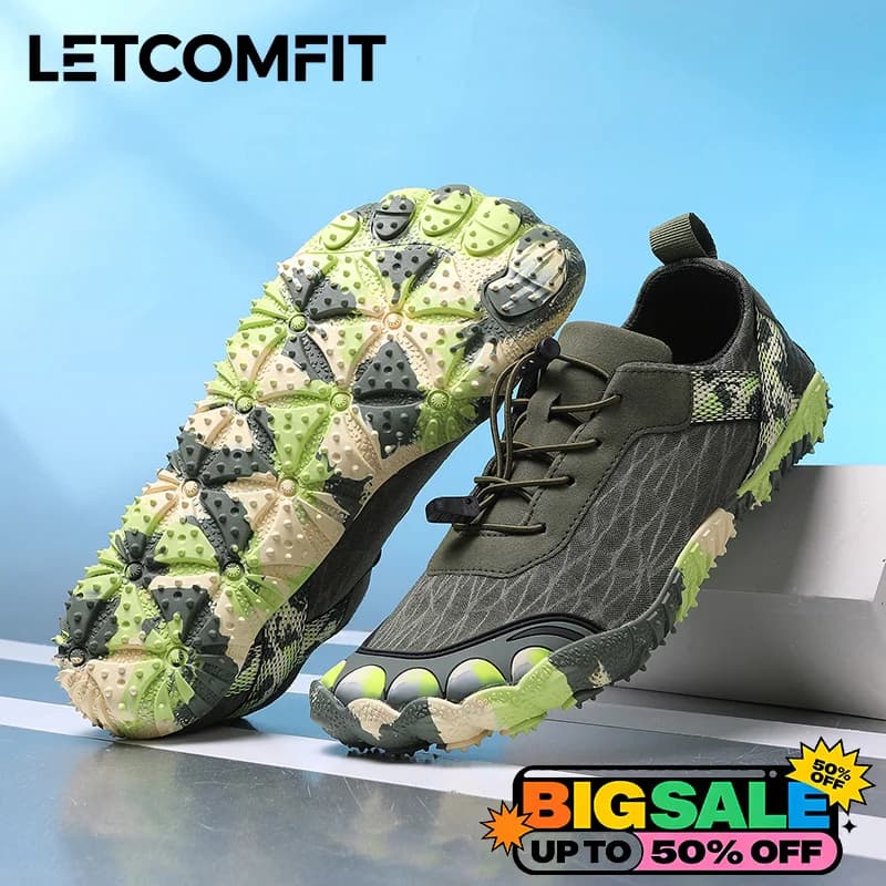 Scarpe Acquatiche Traspiranti per Uomo e Donna, Suola Antiscivolo, Leggere, Punta Larga, Zero Drop, per Surf, Yoga, Immersioni