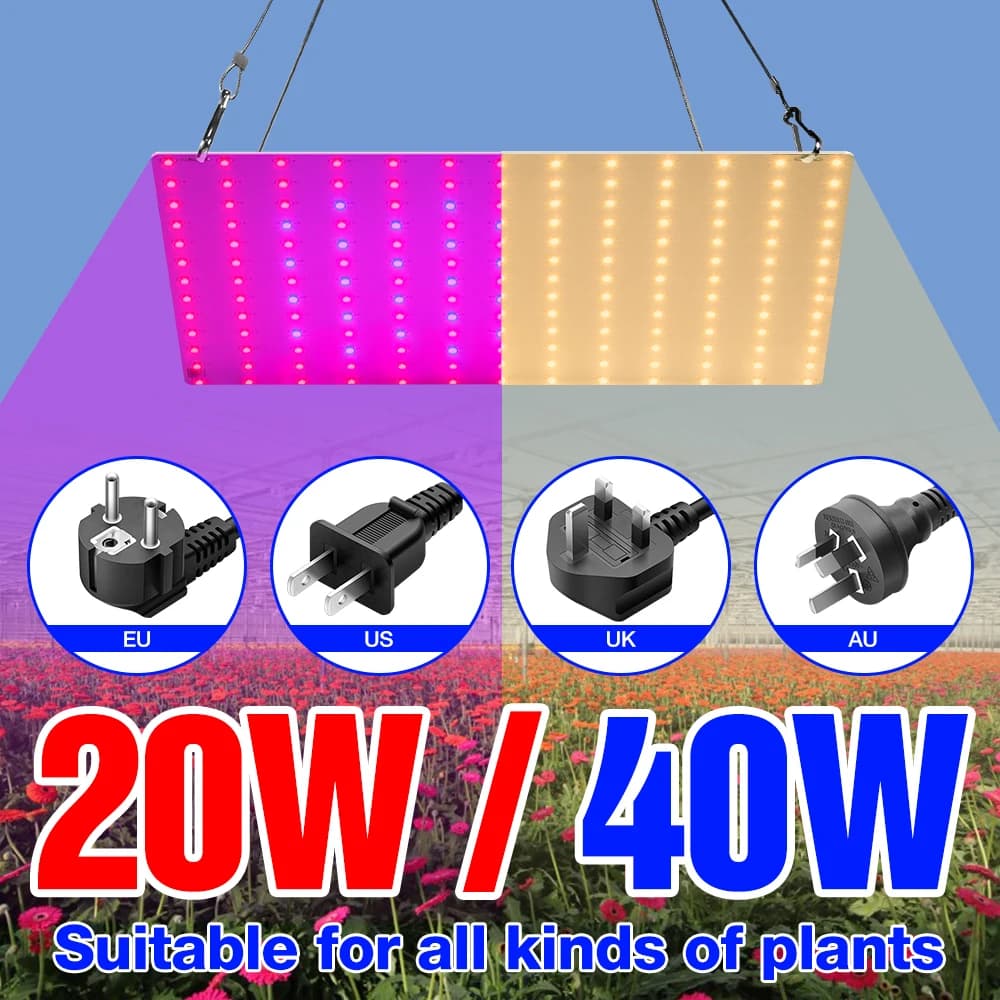 LED Grow Light Full Spectrum Quantum Board Indoor Indoor Green Green Plant Grow Box Tent Lamp