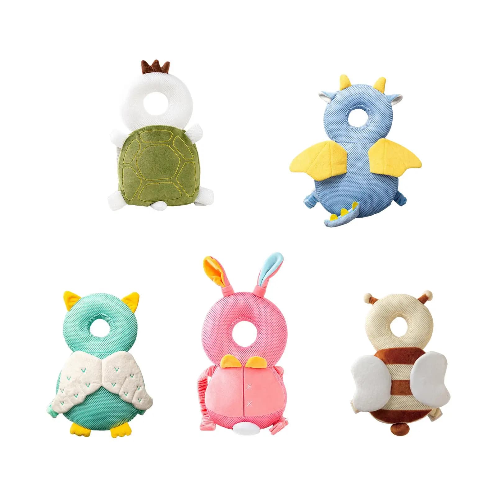 Baby Knee Backpack Baby Protection Backpack Wear Cushion Animal Shape Baby Back Pillow for Crawling Kids Children Infant