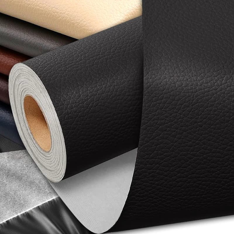 Self-adhesive patches for repair in eco-leather, artificial leather, for sofa, seat, bed head, furniture, DIY restructuring stickers