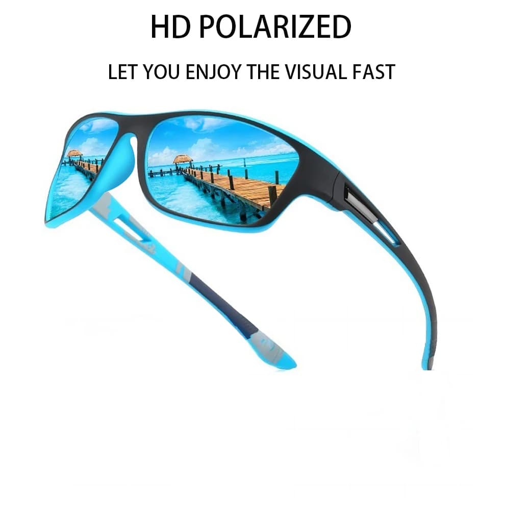 Men's Polarized Fishing Sunglasses Women's Cycling Guide Hiking Sunglasses UV400 TAC Lens 1 pcs