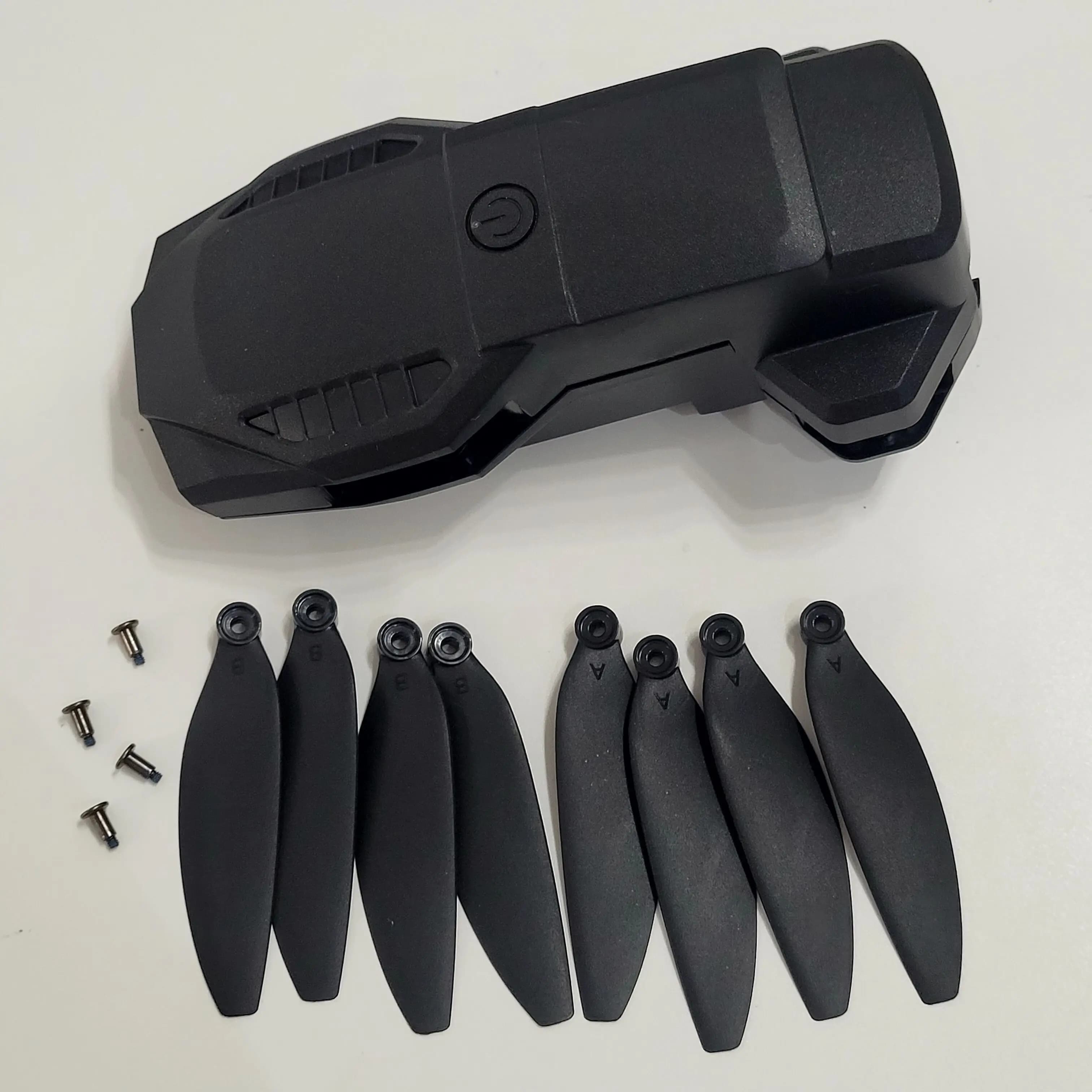 F198 RC Drone Brushless Quadcopter Pezzo di ricambio F98 Corpo Shell Elica Kit di accessori per lama foglia d'acero