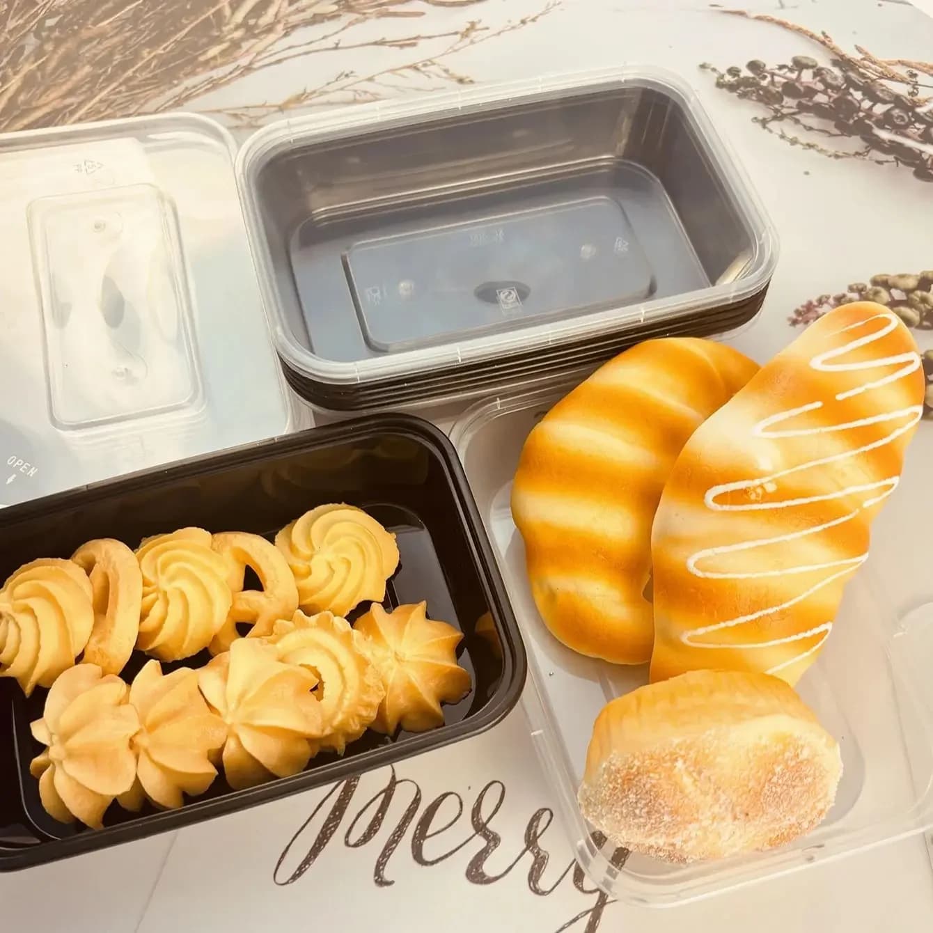 10 pz/30 pz Contenitori Per Alimenti In Plastica Usa E Getta Insalata di Frutta Bento Box Prep Storage Lunch Box Forno A Microonde ristorante
