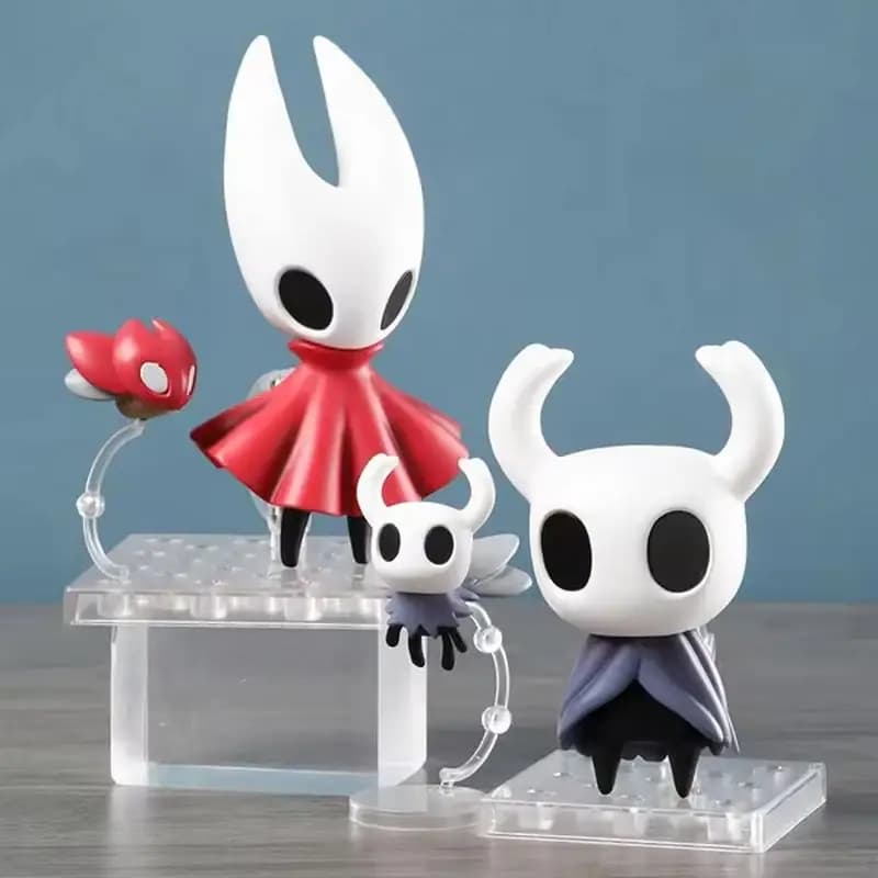 Action Figure Hollow Knight: The Knight e Hornet 2195 2196 - Simpatiche Decorazioni da Scrivania, Modellini Giocattolo, Regalo per i Fan del Gioco