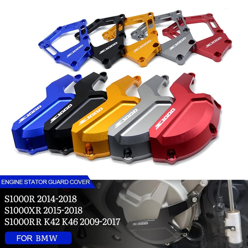 Protezione Telaio Slider in Alluminio CNC per Motore e Motorino di Avviamento per BMW S1000RR 42 K46 S1000R S1000XR S1000 XR R