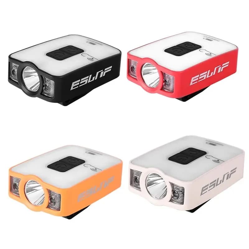 ESLNF Camp LED front lamp Waterproof induction front lamp Rechargeable outdoor fishing lamp