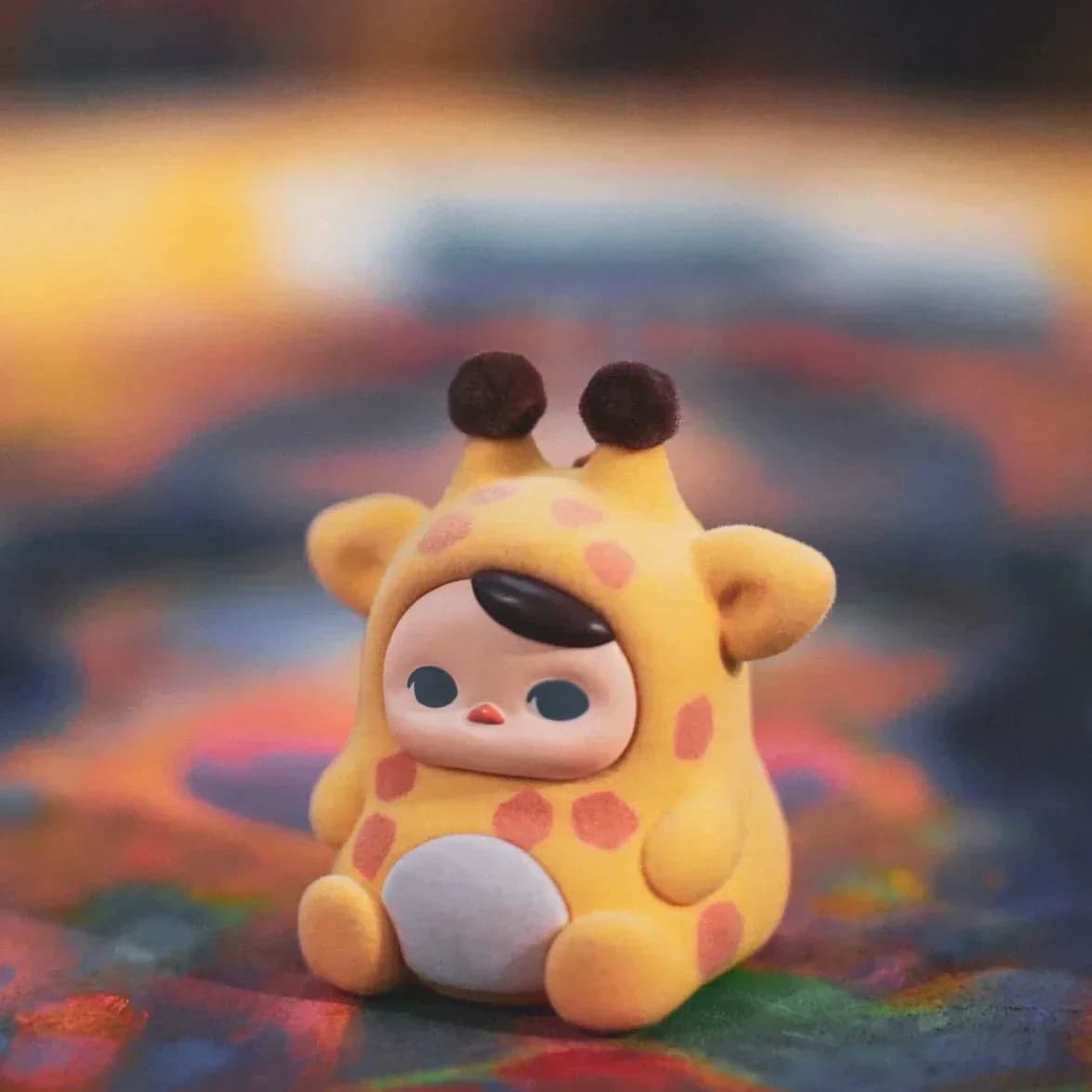 POP MART Pucky Animal Beanie Anime Figure - Blind Box, Adorabile Ornamento da Scrivania da Collezione, Mystery Box a Sorpresa