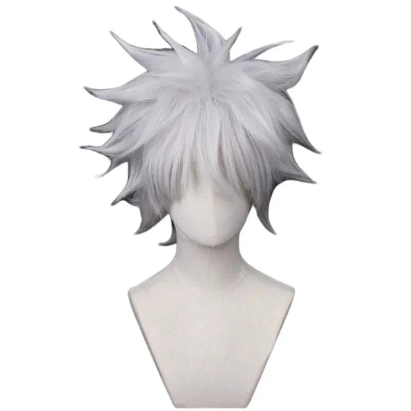 Hunter x Hunter Killua Zoldyck Costume Cosplay Wig White Halloween Christmas Party Dresses Killua Anime Role Game