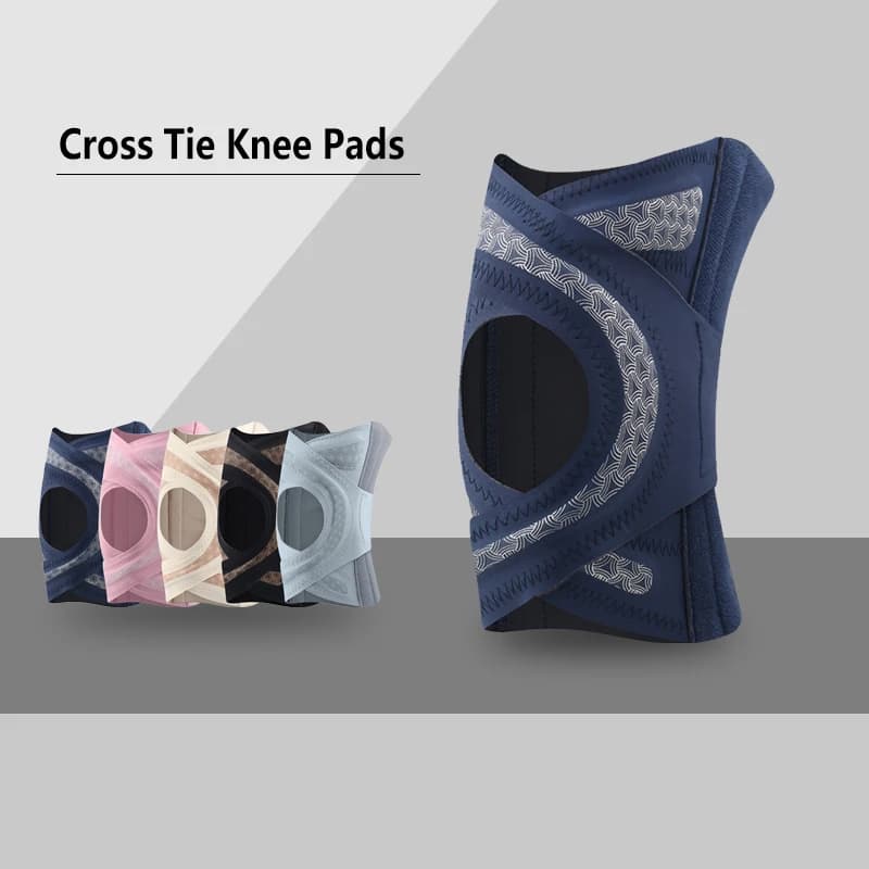 1 pezzo di supporto di compressione per ginocchiera unisex con stabilizzatore laterale, protezione sportiva per ginocchio per strappo di menisco - medico e salute