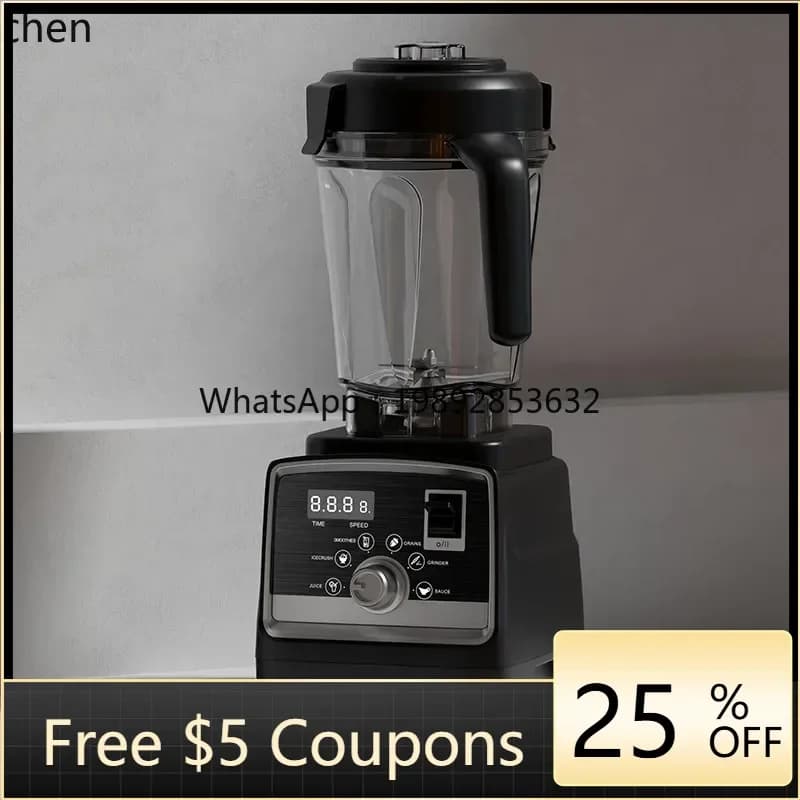 ABB High Power 2L-5L High Power Blender Multifunctional Grinding for Soy Milk