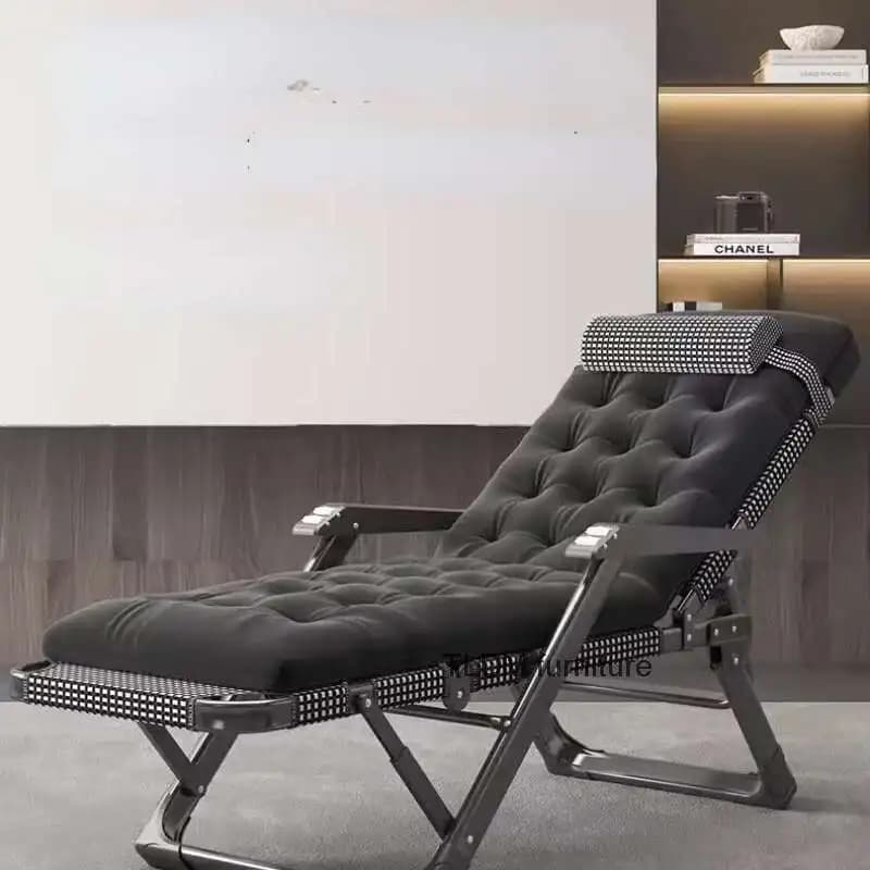 Sedia reclinabile di design da lettura Sedie a sdraio lunghe da ufficio da pesca nordica Poltrone da gioco Silla Mecedora Mobili da giardino Fg31