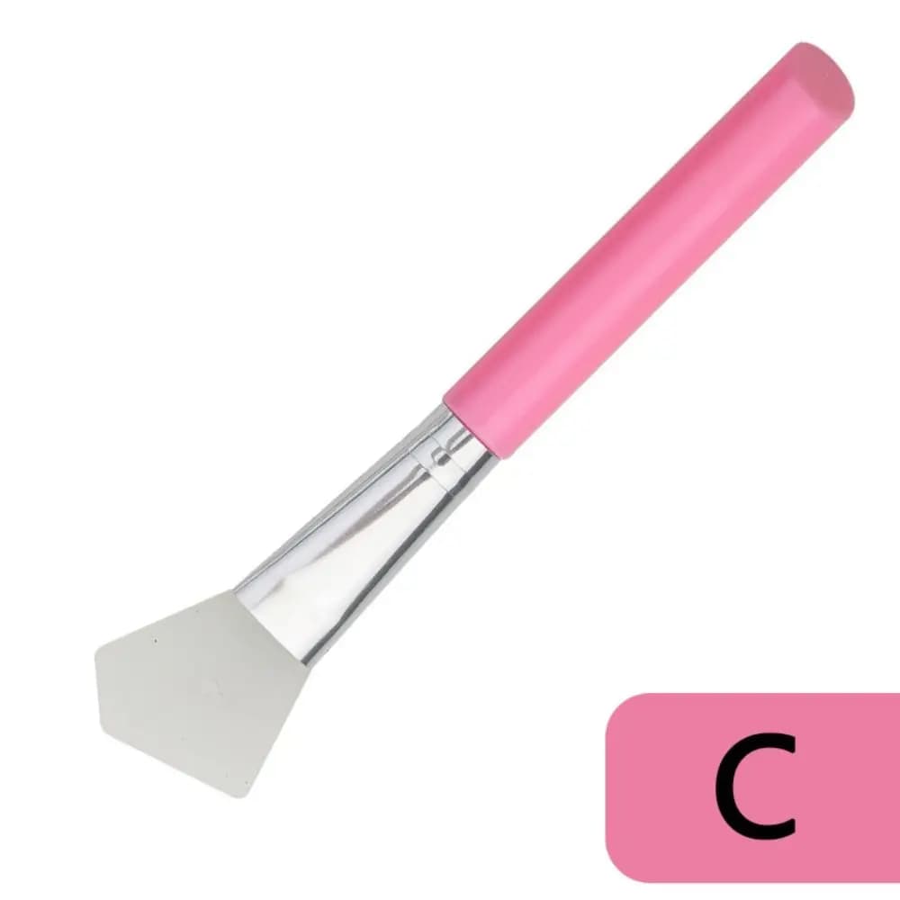 7 pezzi set di pennelli per maschera in silicone fai da te pennello per trucco applicatore per maschera pennello per miscelazione fango facciale strumento cosmetico morbido salone di bellezza
