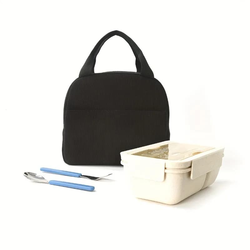 1/2 pezzi borsa per il pranzo portatile borsa per il pranzo borsa per il pranzo con borsa per il pranzo borsa per il pranzo adatta per il trasporto di alimenti
