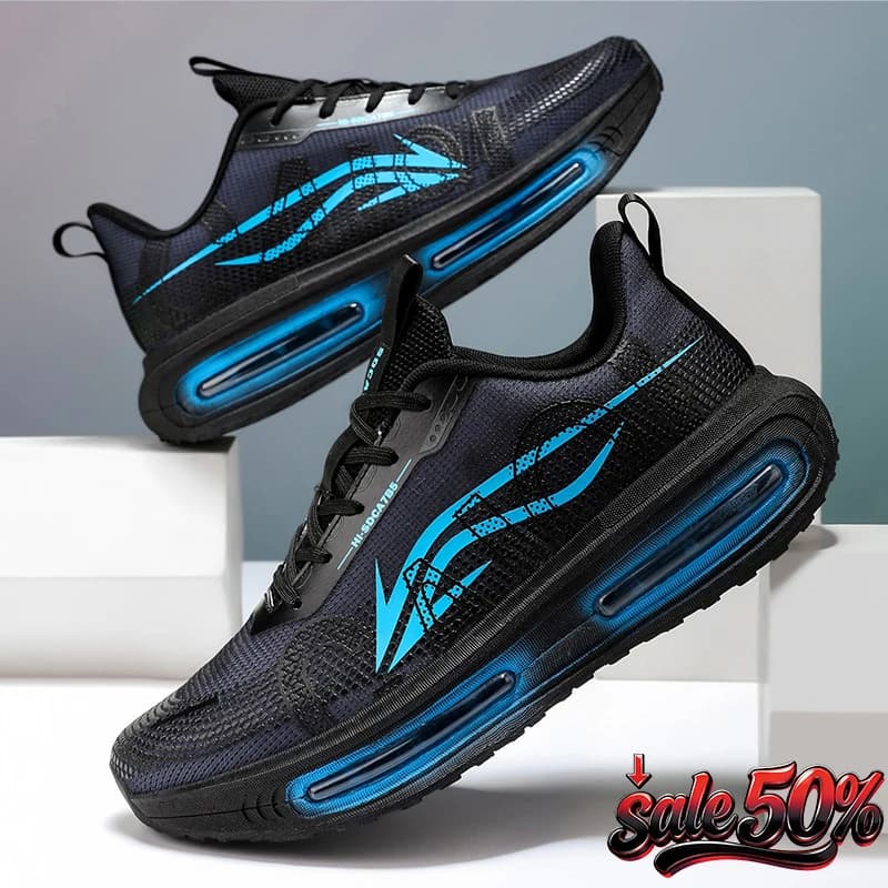 Sneakers Casual alla Moda per Uomo, Scarpe da Corsa Comode, Traspiranti, Antiscivolo, per Jogging, Allenamento, Resistenti all'Usura, Scarpe Sportive