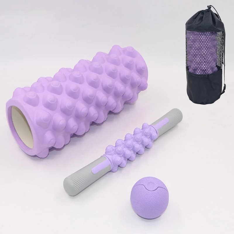 Foam Roller Muscle Relaxation Massage Yoga Wheel fitn Equipment fitn Material EVA Yoga Ball Yoga Exercise Equipment
