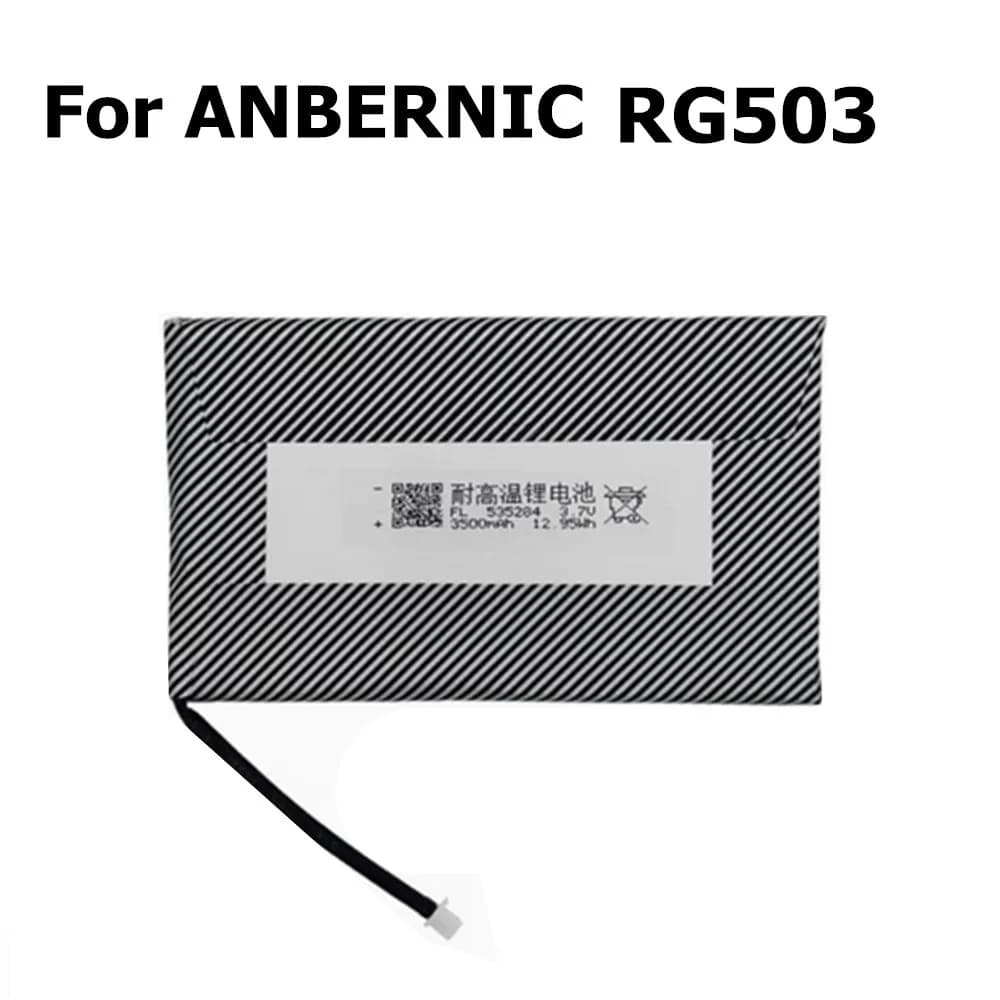 New 3.7V 3500mAh Li-Ploymer Battery For ANBERNIC RG503 Handheld Game Console 2-wire Plug