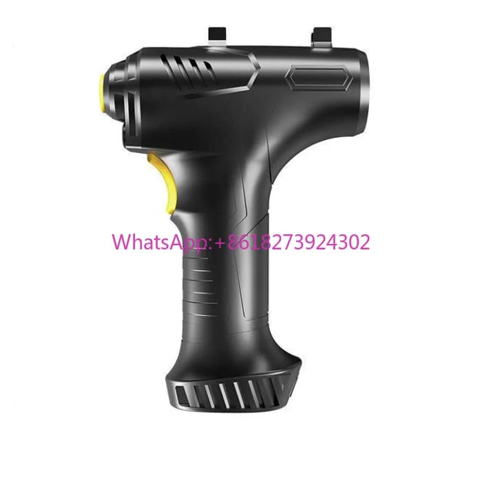 Pompa per pneumatici portatile 12V DC Pompa per pneumatici automatica Gonfiatore per pneumatici per auto con manometro digitale Gonfiaggio rapido, Auto