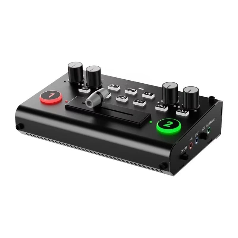 Mixer Video 4K30 con 2 Ingressi HDMI, Uscite PGM, 2 Schede di Acquisizione HDMI