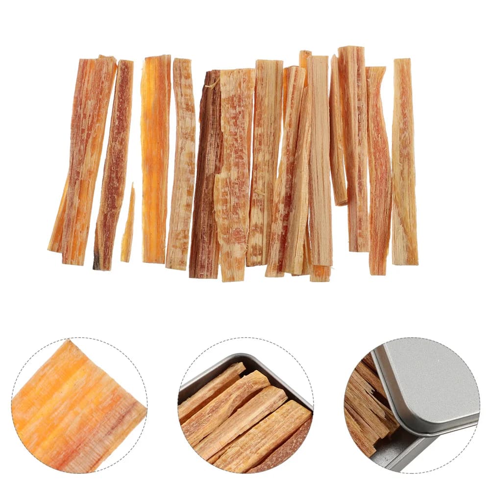 1 set di legna da ardere in legno, bastoncini di avviamento per fuoco essiccato, accendini naturali per uso in caminetto con griglia da campeggio all'aperto