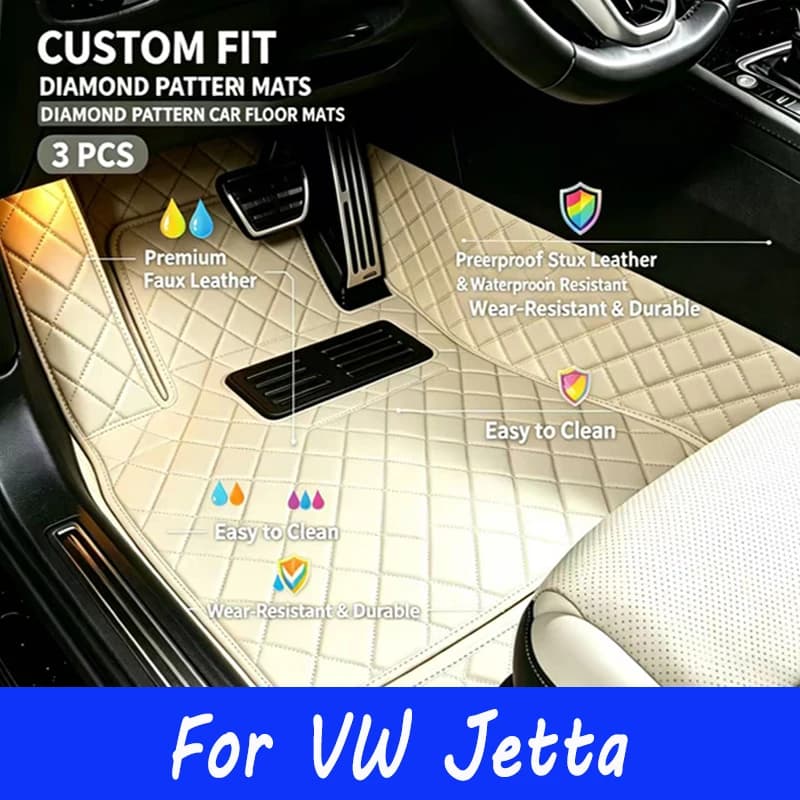 Car Floor Mats For Volkswagen VW Jetta Bora A4 1999~2004 Rug Carpet Auto Interior Parts Pad