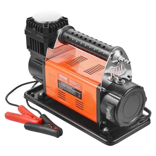 Gonfiatore per pneumatici per auto con compressore d'aria portatile resistente VEVOR 12V 7.06CFM 150PSI