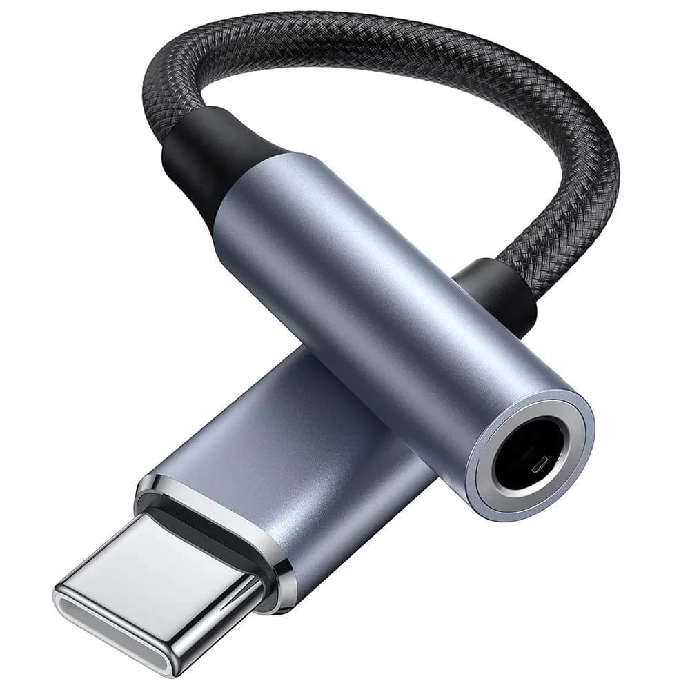 Adattatore jack audio da USB C a 3,5 mm per iPhone 15 16 Pro Convertitore per auricolari HiFi Cavo Aux Plug and Play per telefoni Huawei Xiaomi