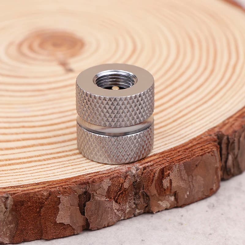 Outdoor Camping Butane Stove Gas Refill Adapter Gas Nozzle Screw Type Valve Canister Connector