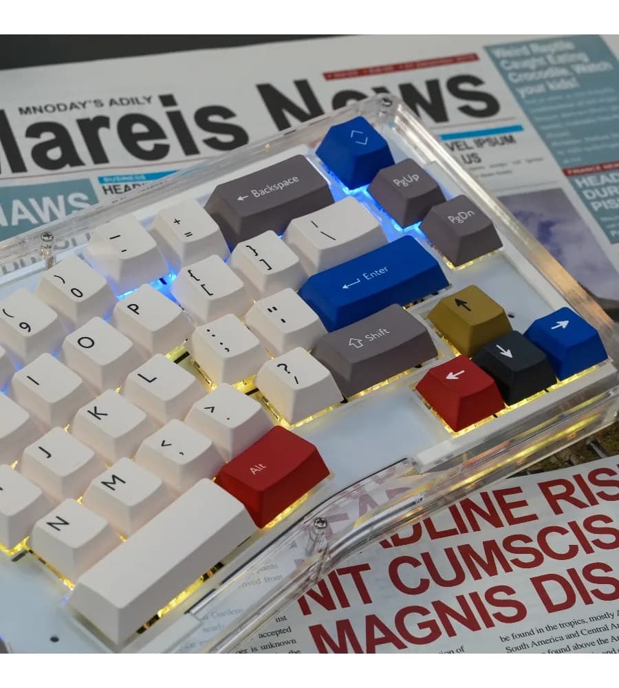 Sublimation Original factory height mechanical keyboard keycaps Classic hundred lights keycaps All five sides