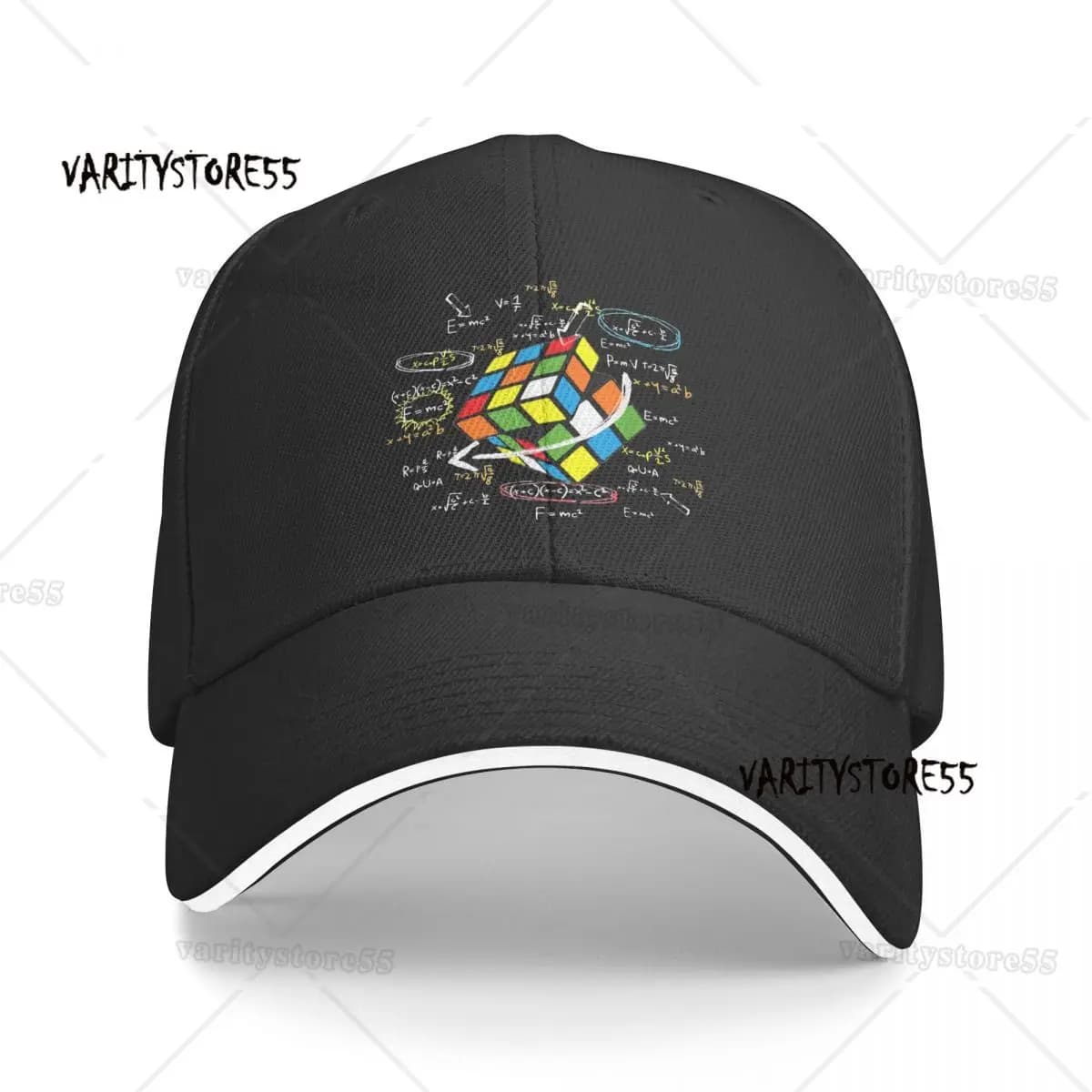 Math Rubik Rubics Player Cube berretti da Baseball Casual Math Lovers Sandwich Hats uomo donna berretti regolabili cappello Sport
