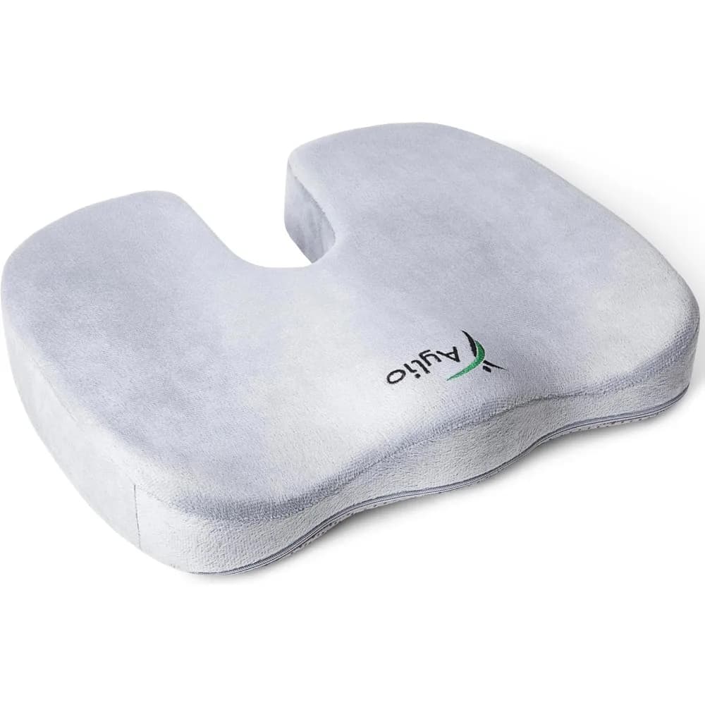 Cuscino per sedia da scrivania - Mal di schiena, Sollievo dal coccige, Coccyx, Glutei, Supporto per l'anca - Cuscino ergonomico per auto sciatica per sedia da ufficio