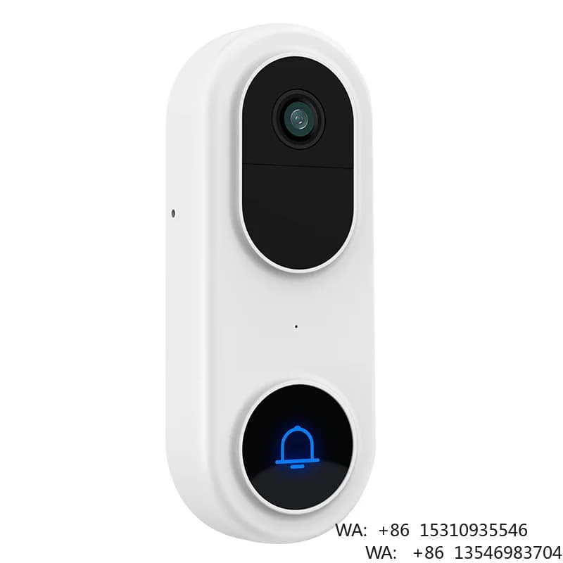 Campanello Video WiFi con Telecamera 1080P, Campanello Wireless per Sicurezza Domestica, Scheda SD da 128GB